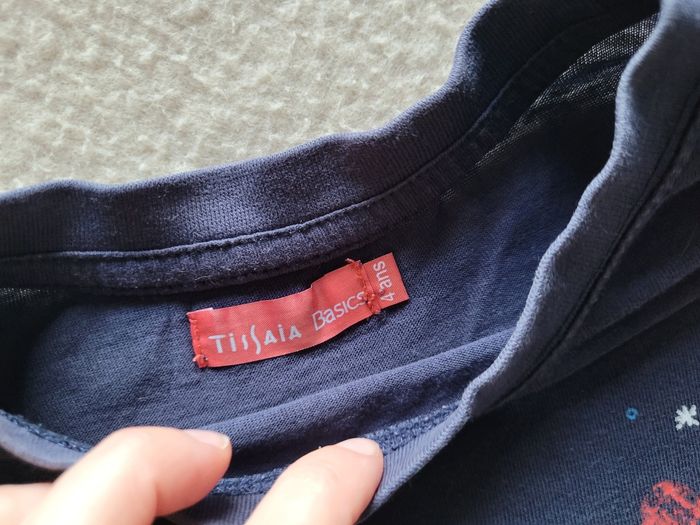 T-shirt manches longues 4 ans tissaia - photo numéro 5