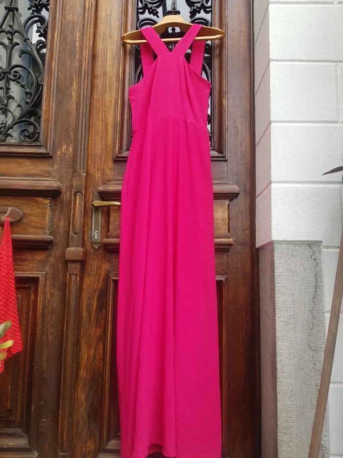 Longue robe neuve rose - photo numéro 4