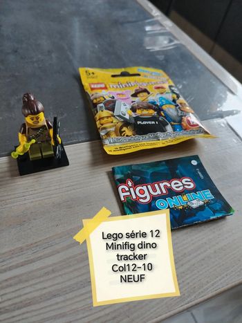 Lego série 12 minifig dino tracker col12-10