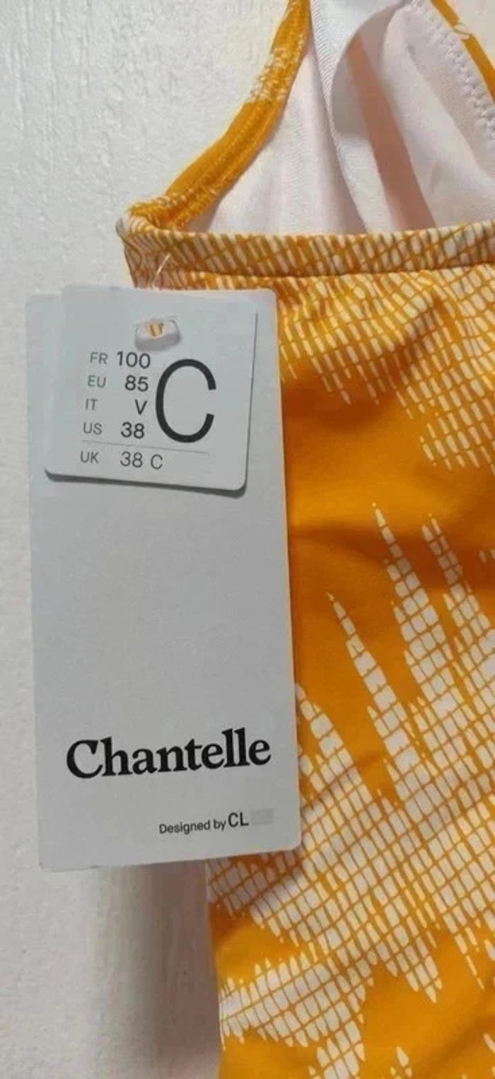 Neuf et étiqueté maillot de bain 1 pièce Chantelle 100 C - photo numéro 4