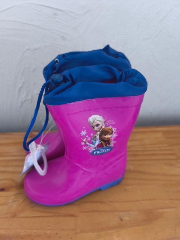 Bottes de pluie reine des neiges