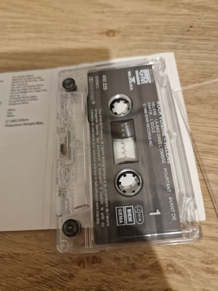 Cassette audio roch voisine - photo numéro 4