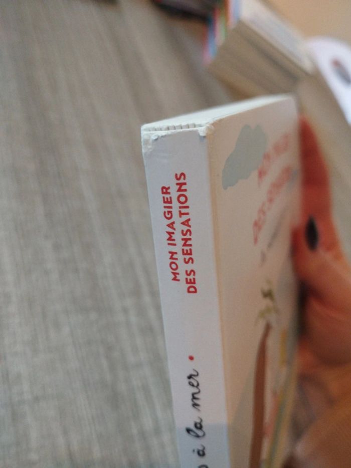 Livre "Mon imagier des sensations - Les vacances à la mer" - photo numéro 8