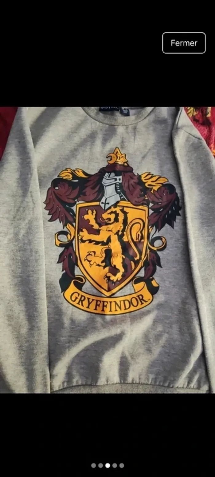 Sweat Harry Potter taille S - photo numéro 3