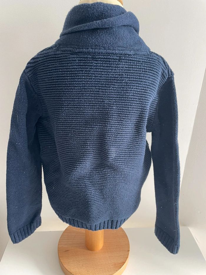 Gilet bleu marine okaidi - photo numéro 2