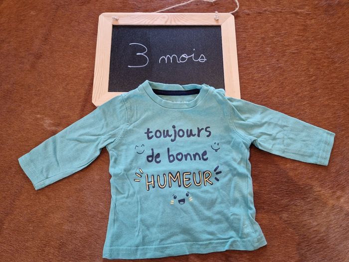 Lot de 2 t-shirts manches longues - photo numéro 3