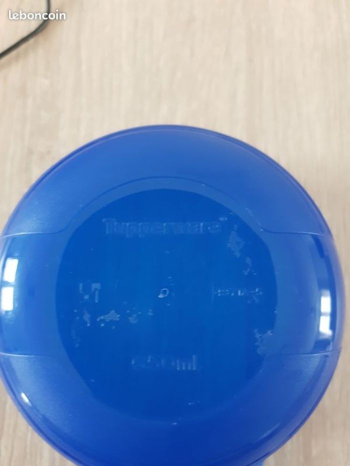 Tupperware, bol bleu, 650 ml - photo numéro 3