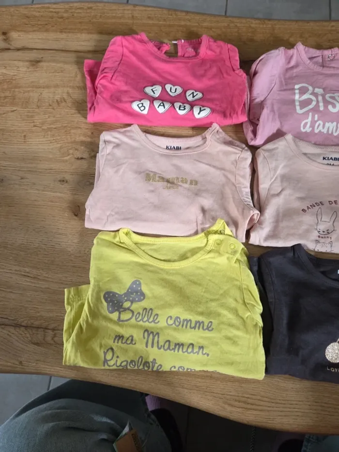 Lot t-shirts manche longue - photo numéro 2