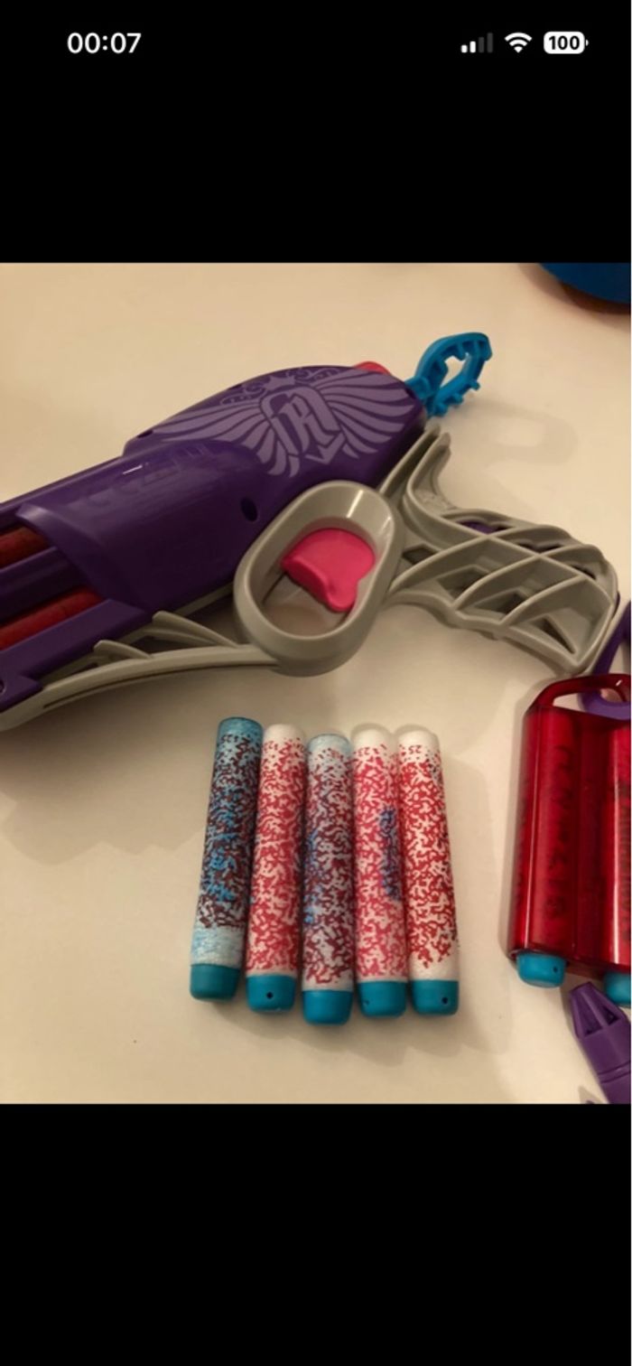Pistolet nerf rebelle agent secret - photo numéro 2