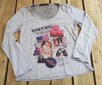 DON - Tshirt gris Miss Glaming taille 3