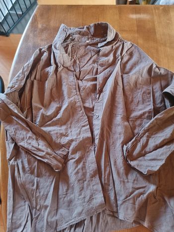 Chemise marron