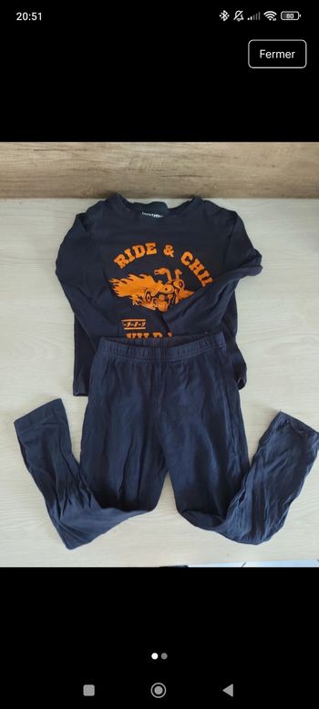 Pyjama long léger 3ans