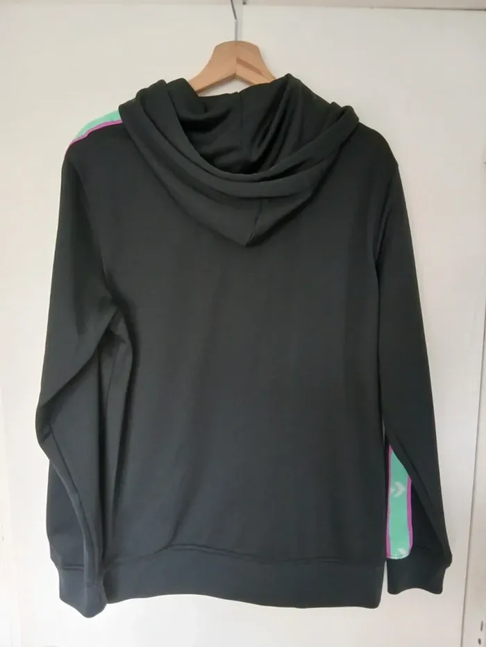 Sweat converse noir et vert violet S - photo numéro 4