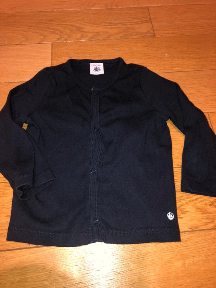 Gilet léger petit bateau 12 mois