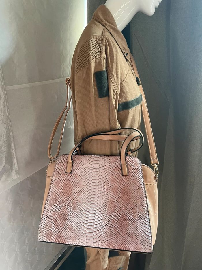 Sac David Jones effet python – Élégance garantie ! - photo numéro 2