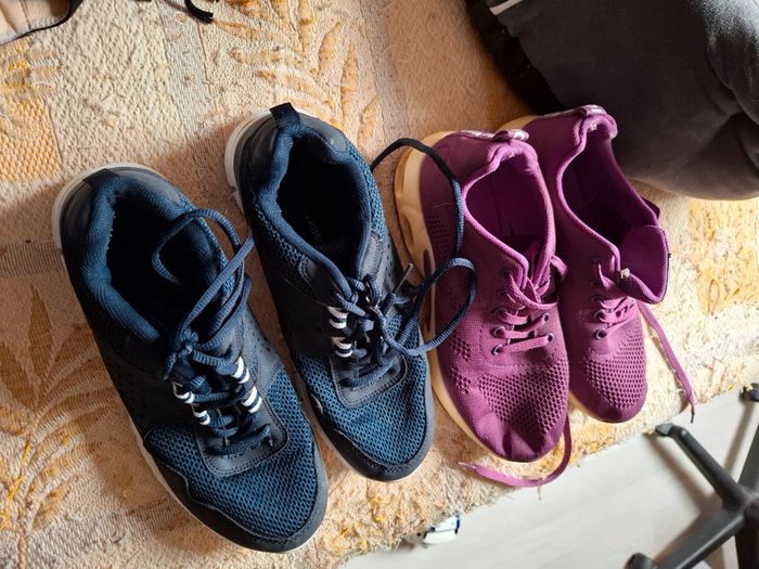 Magnifique lot de 2 paire de basket taille 38/39