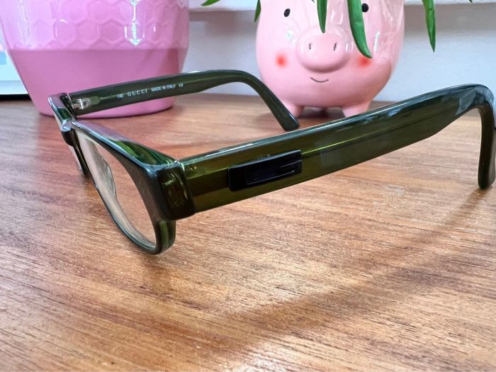 Monture / paire de lunette GUCCI vintage comme neuve / + boîte - photo numéro 2