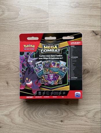 Pokémon Deck Mega Combat Méga Ectoplasma EX - Neuf Scellé - Français