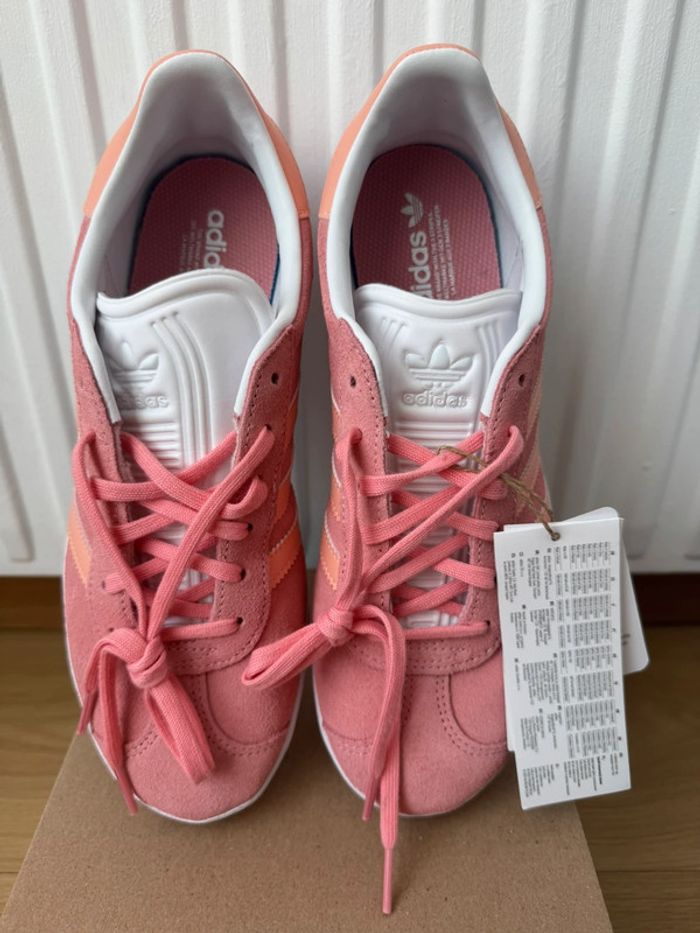 Adidas gazelle rose taille 38 - photo numéro 3