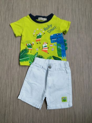 Ensemble 2 pièces garçon taille 6 mois