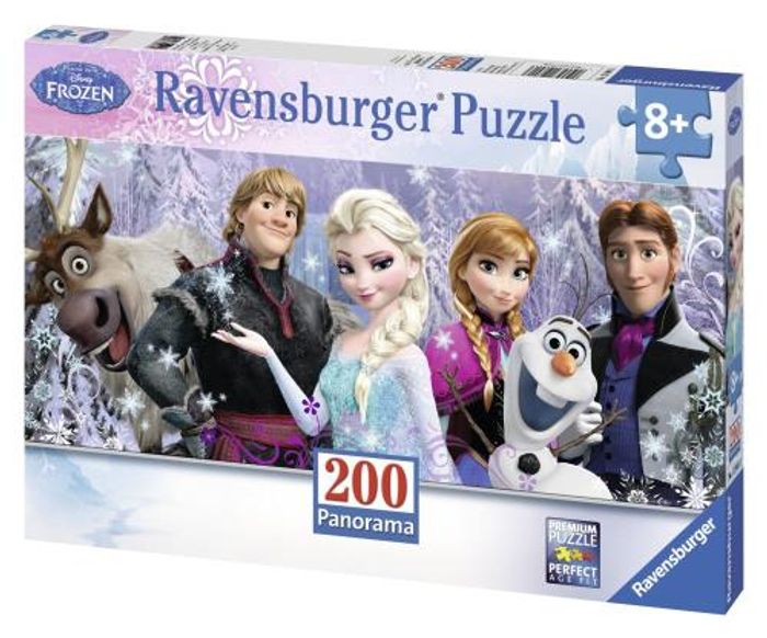 Puzzle 200 pièces XXL Ravensburger Arendelle sous neiges éternelles Disney Frozen La Reine des Neige - photo numéro 3