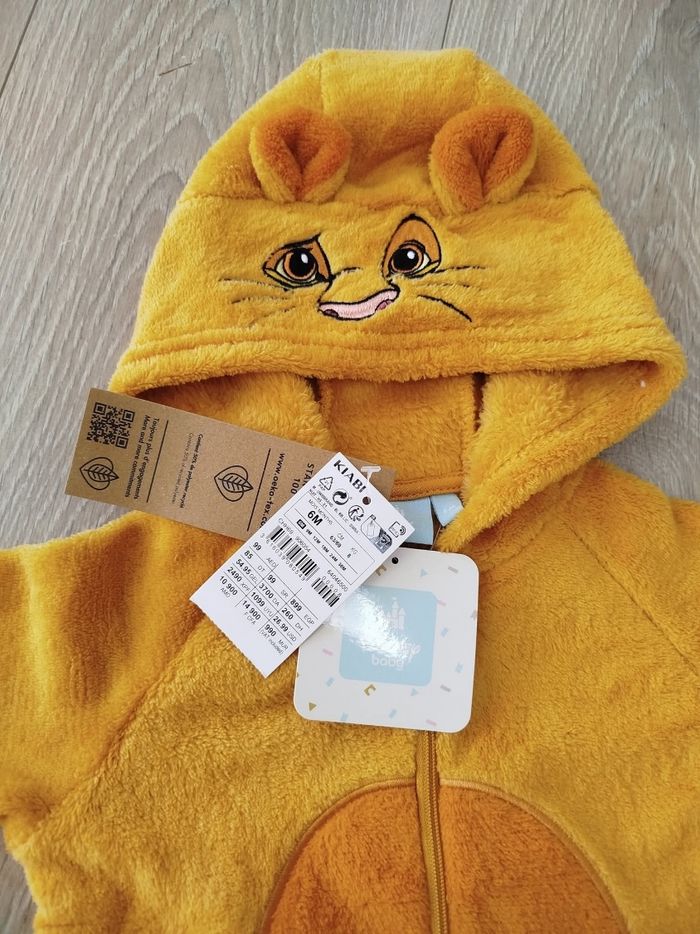 Pyjama Simba 6 mois 63-69 cm neuf - photo numéro 3