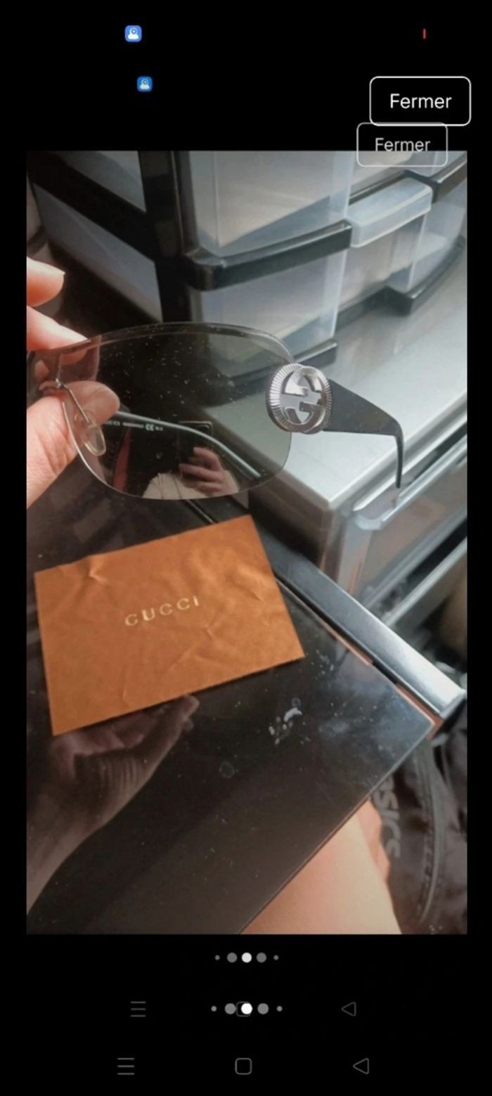 Lunette gucci - photo numéro 6