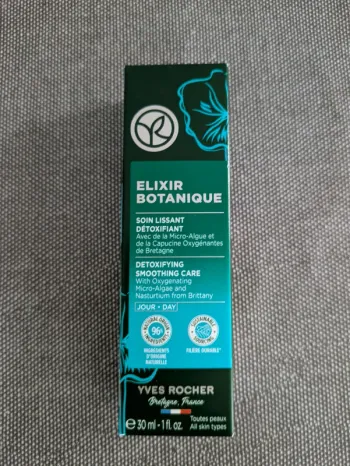 Soin lissant détoxifiant Élixir botanique Yves Rocher NEUF