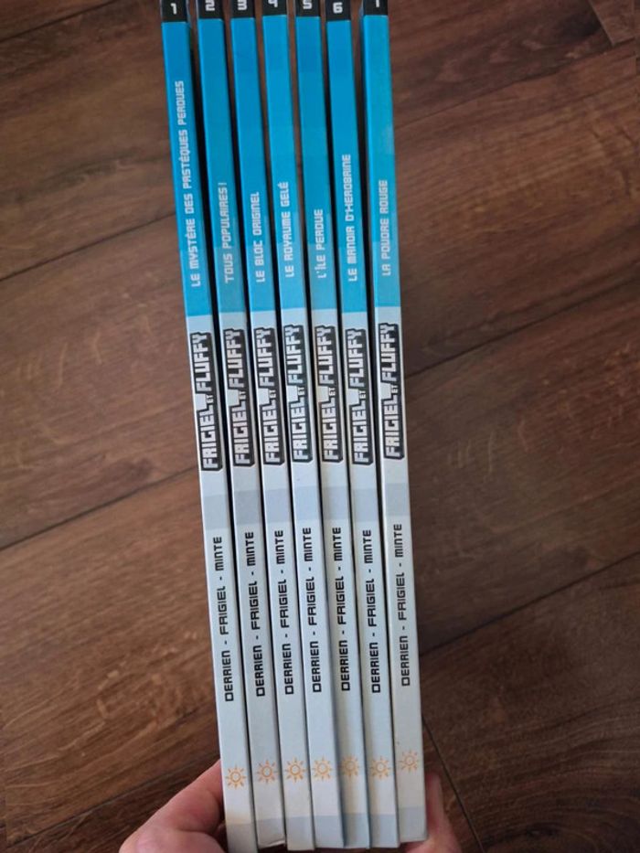 Lot de 7 bandes dessinées Frigiel et Fluffy - photo numéro 6