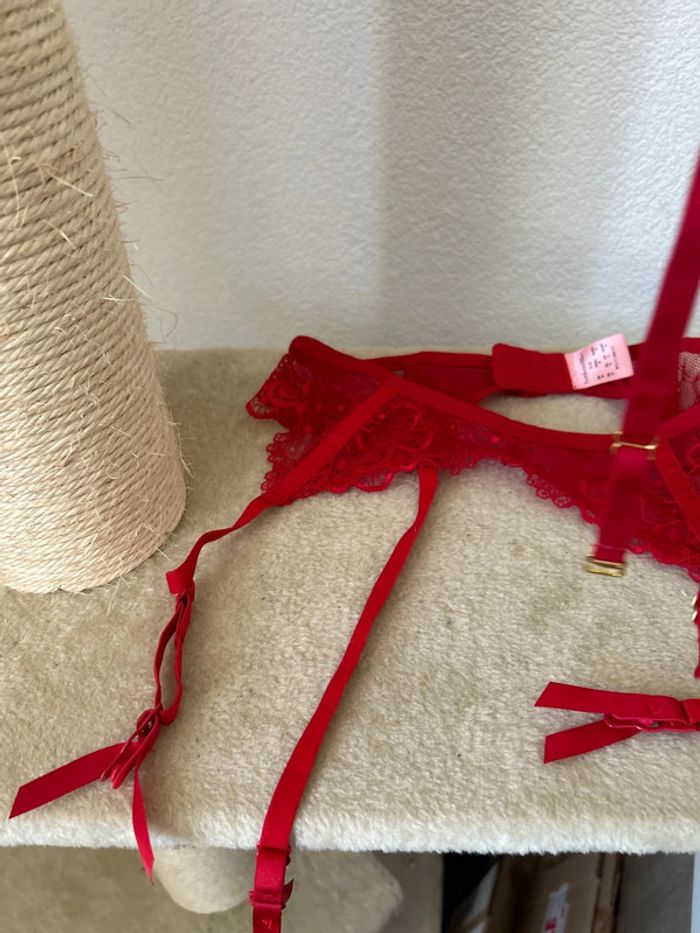 Ensemble lingerie Hunkemoller - rouge - photo numéro 7