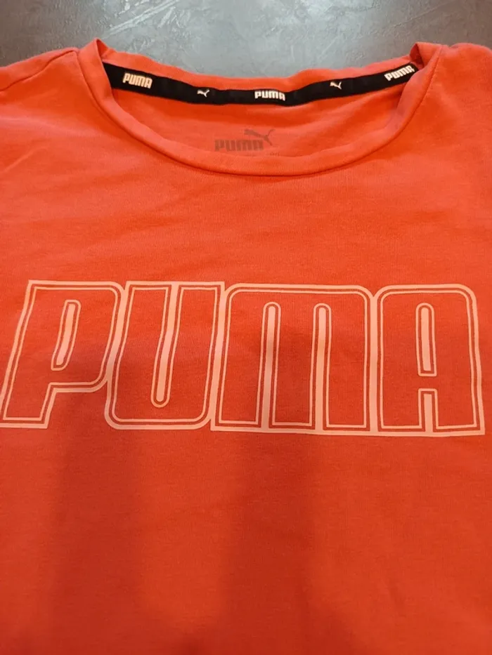 Vends tee-shirt puma enfant taille 11-12 ans . - photo numéro 2
