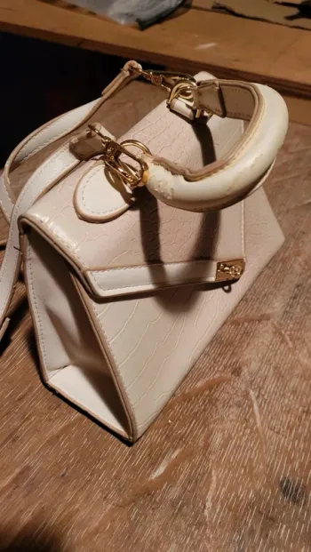 Sac petit rose clair à bandoulière