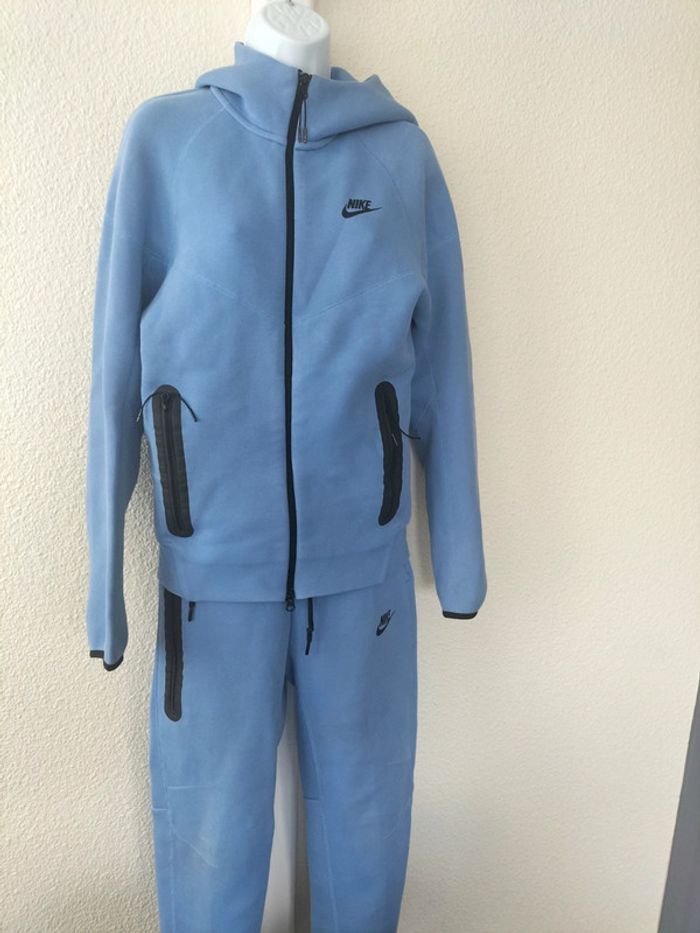 Ensemble Nike tech bleu lavande - photo numéro 2