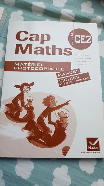 Cap maths ce2 matériel photocopiable