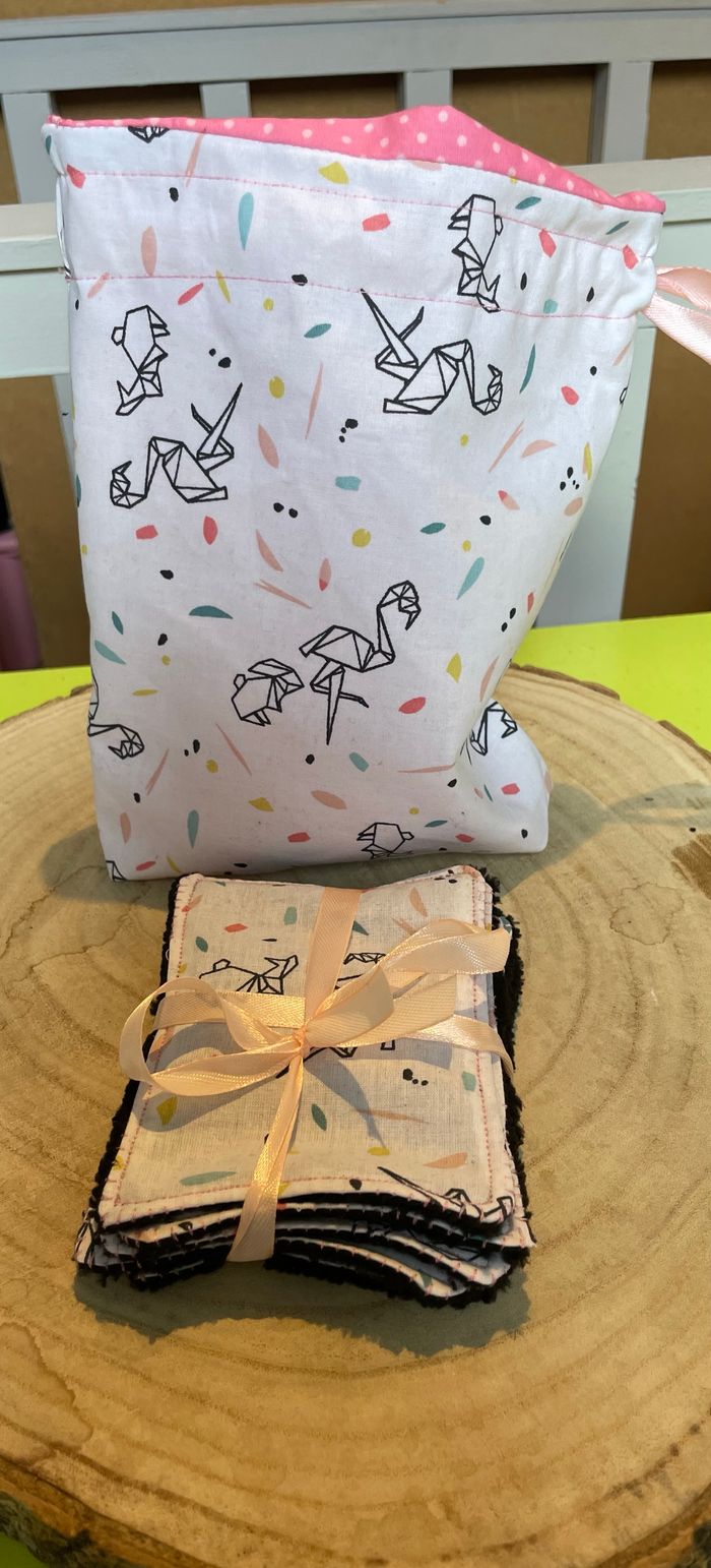 Sac en vrac plus lingette assorti - photo numéro 5