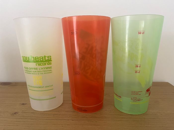 3 gobelets Reggae Sun Ska - photo numéro 3