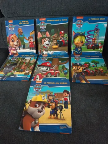 Lot livres pat patrouille