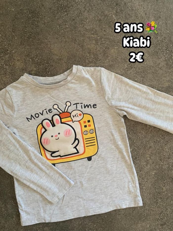 T-shirt 💐 5 ans 💐 Kiabi