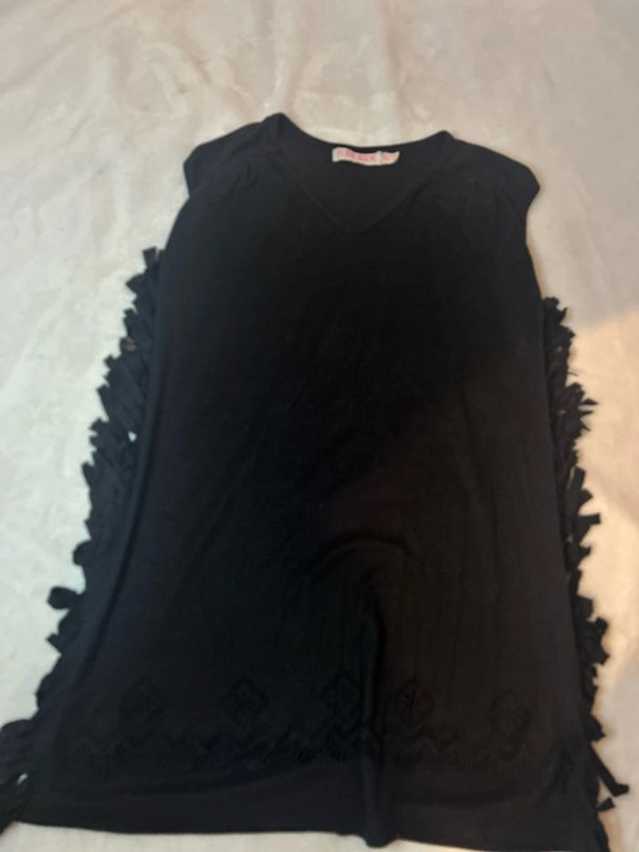 Débardeur, sympa à Frou Frou noir