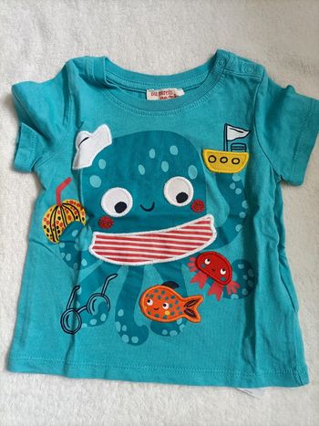 Tee shirt manches courtes 12 mois