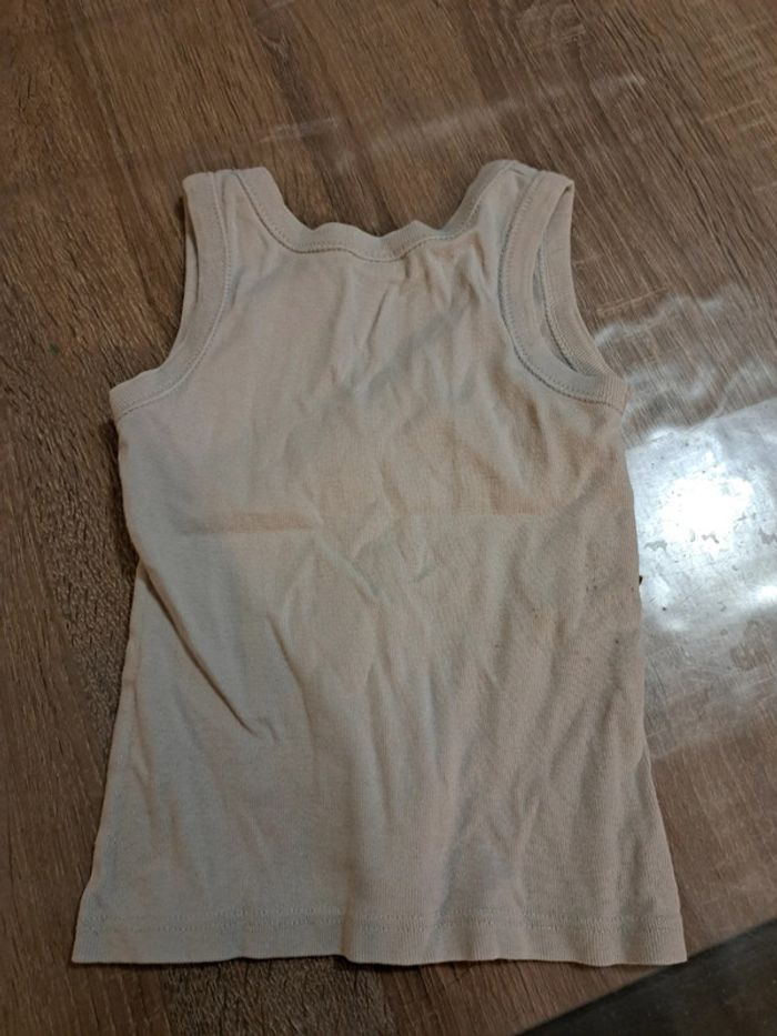 Débardeur Marcel Absorba beige 2 ans - 86 cm - photo numéro 3