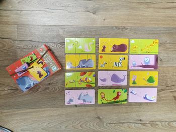 Puzzles duo maman bebe djeco