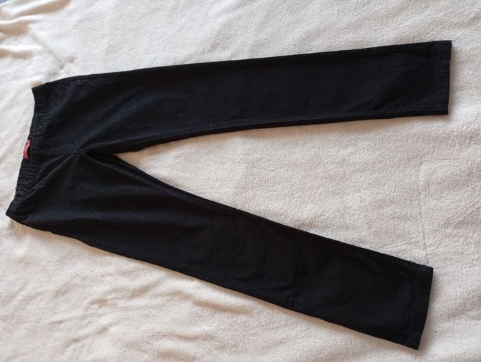 Pantalon noir ceinture élastique 36 - photo numéro 6