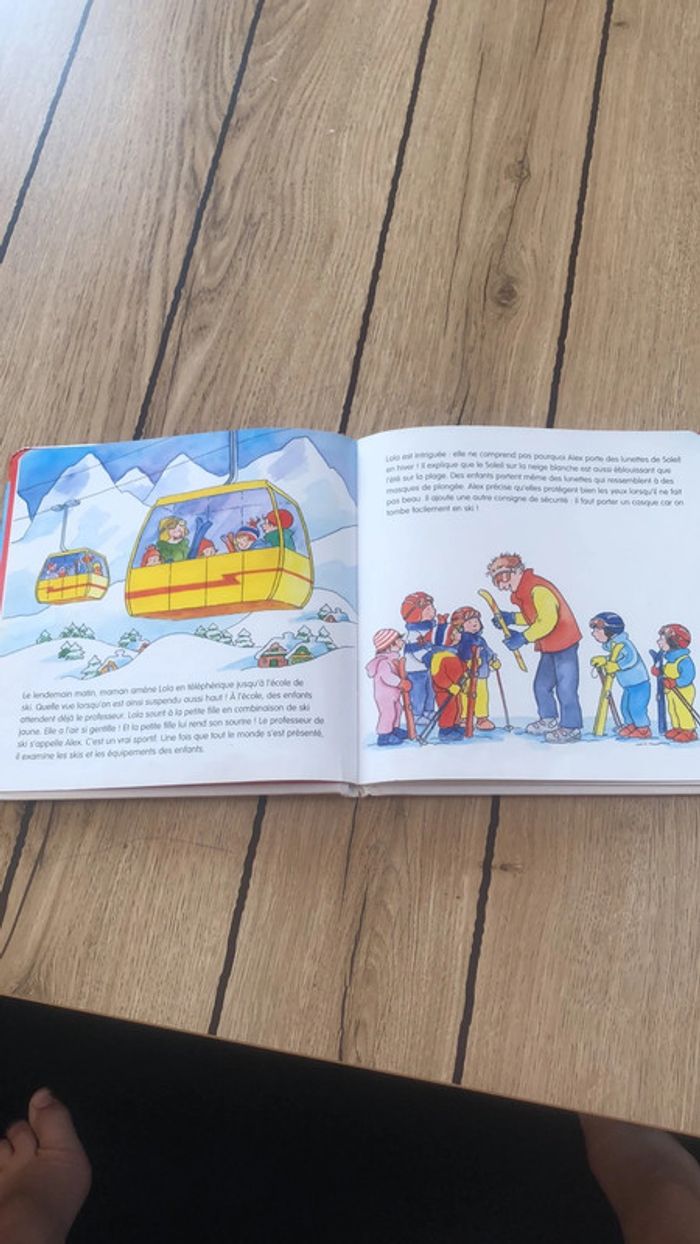 Livre Lola fait du ski - photo numéro 4