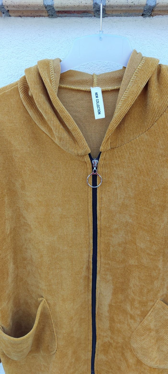 Veste longue avec capuche femme grande taille Taille 52 - photo numéro 3