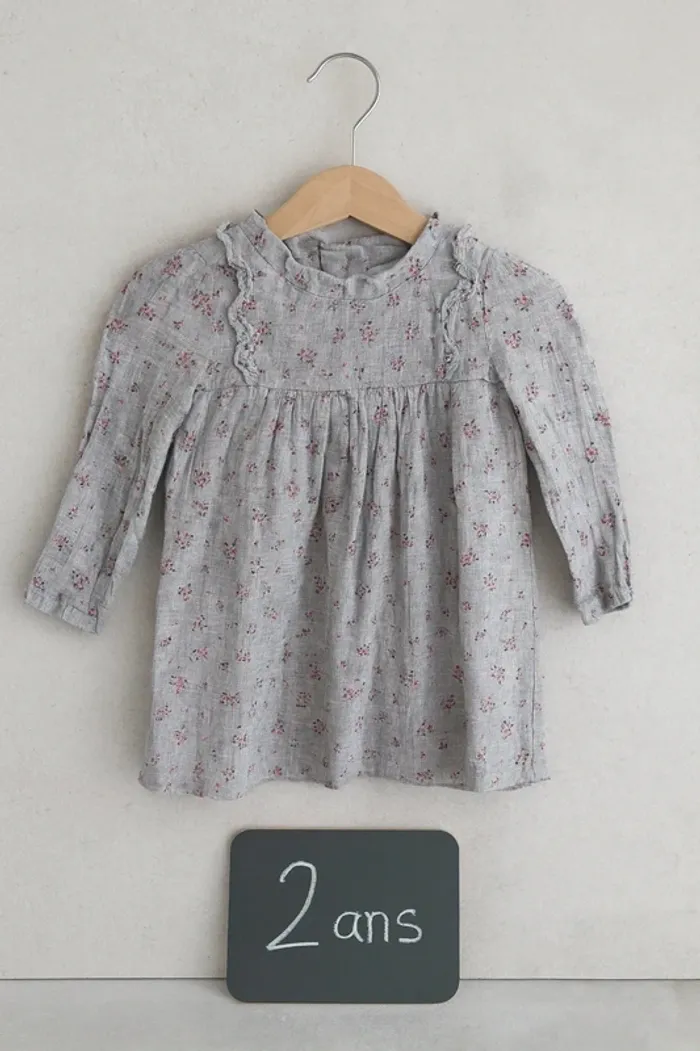 Robe grise - Taille 2 ans - Tartine et Chocolat