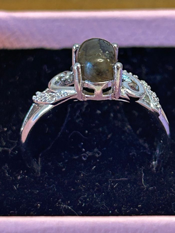 Bague réglable en Labradorite – Protection et intuition - photo numéro 8