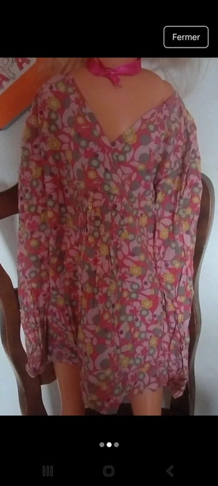 Tunique blouse manches longues - photo numéro 3