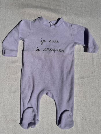 Dors Bien / Pyjama Kinousses Violet * 6 Mois