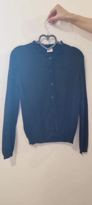 Gilet noir pailleté